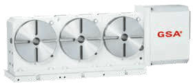 Многошпиндельный стол c ЧПУ GSA CNC-200R-2W(3W)(4W)