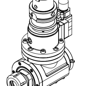 Изображение товара Угловые головки для тяжелой обработки  90°-A-HSK63-BT50