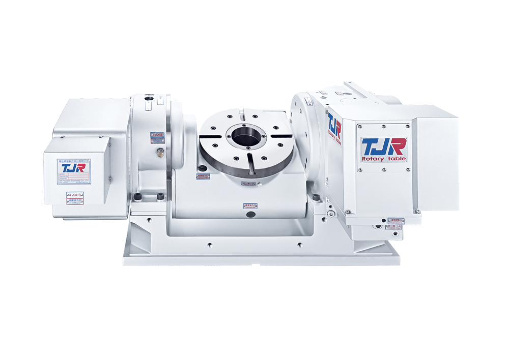 Наклонно-поворотный стол c ЧПУ с роликовым приводом TJR FHR-255C-RC255