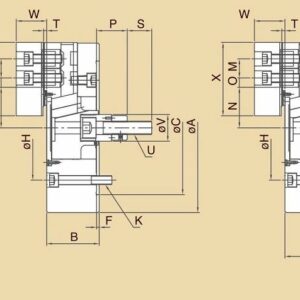 Изображение товара - CL-32DP/A2-15, Патрон 3-х кул., гидравлический (M30×3.5P)