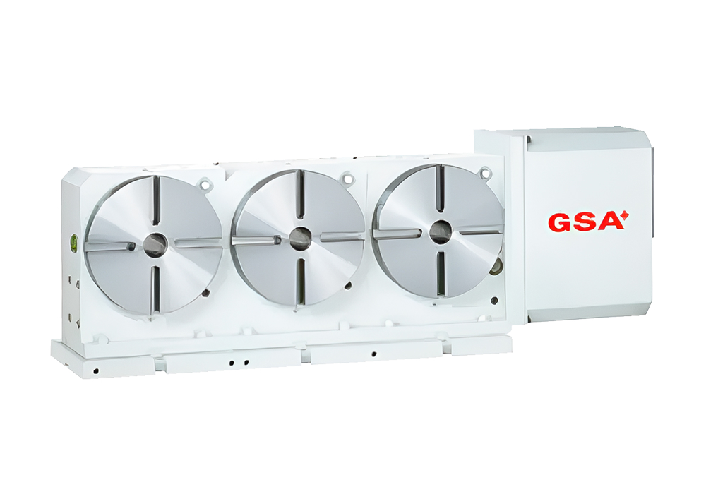 Стол поворотный многошпиндельный с ЧПУ (4-я ось) GSA CNC-170R-3W